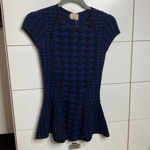 Torn by Ronny Kobo peplum top